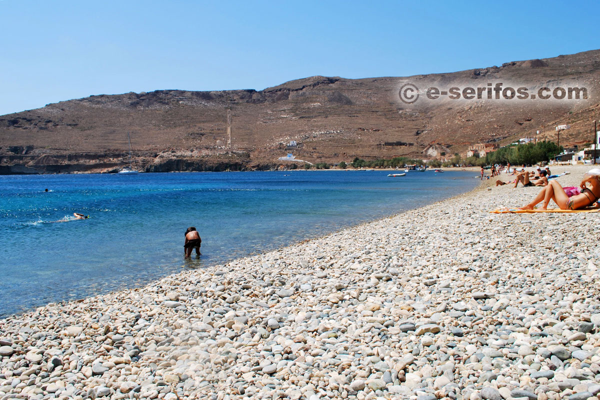 Koutalas plage à Serifos